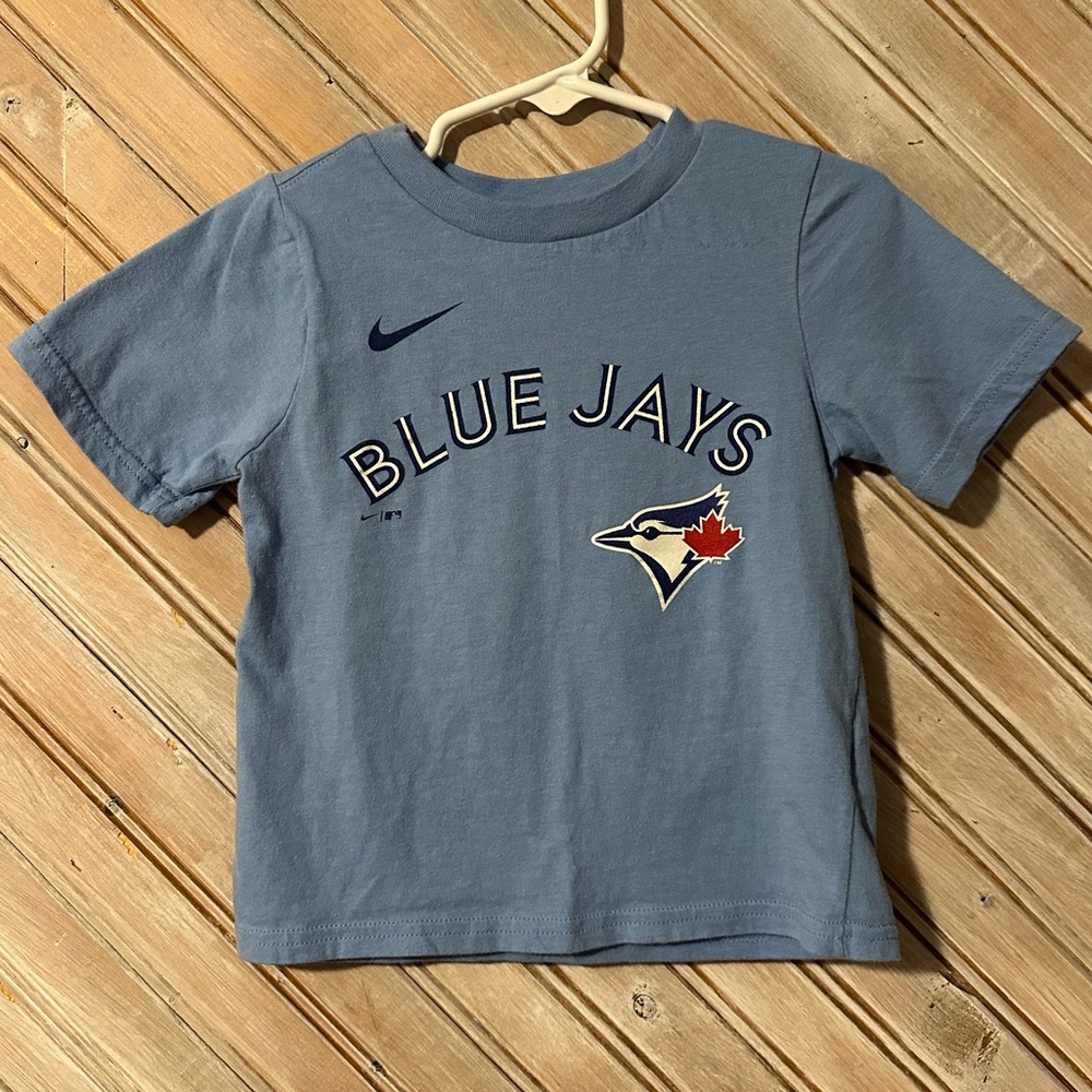 Nike Toronto Blue Jays Kids Toddler Ryu #99 Athletic Cut Baseball Shirt
